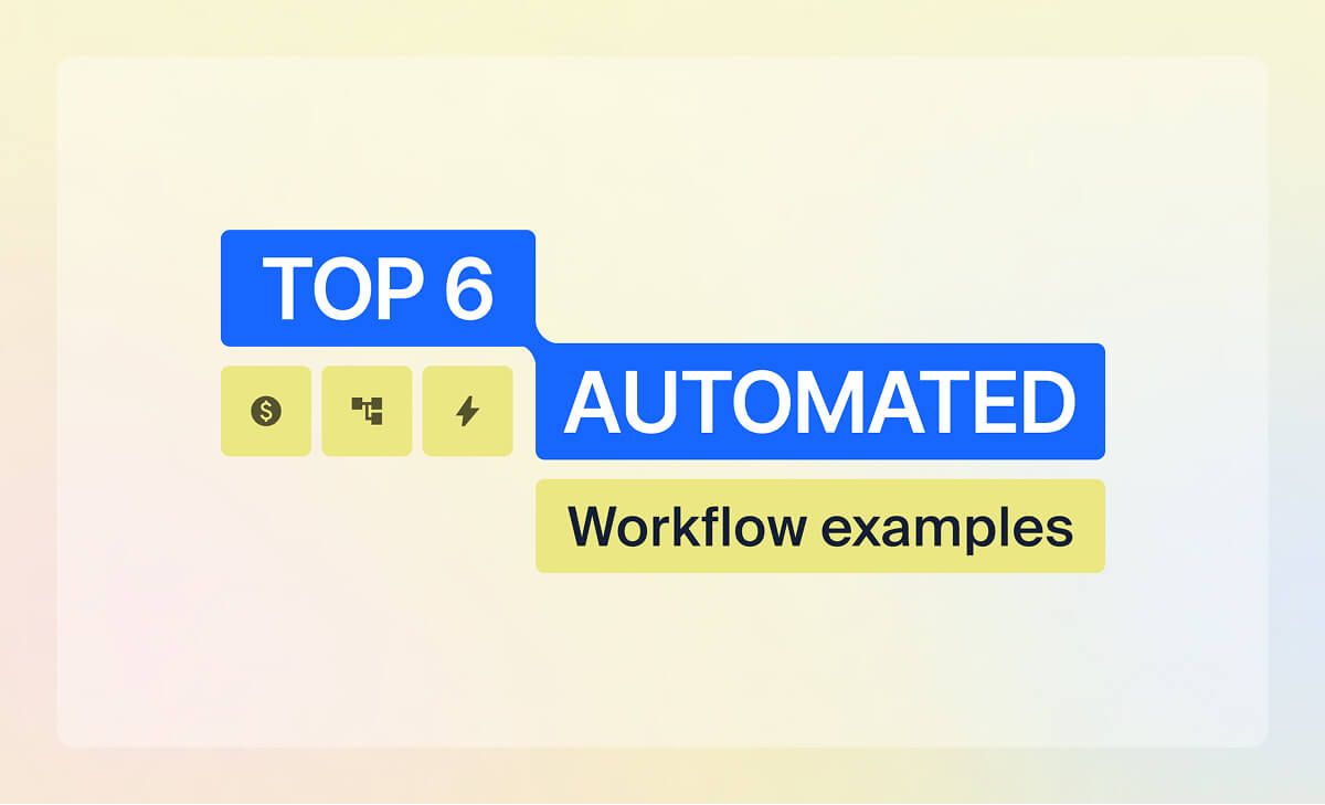 icon 6 essential automated workflow examples to boost&nbsp;sales