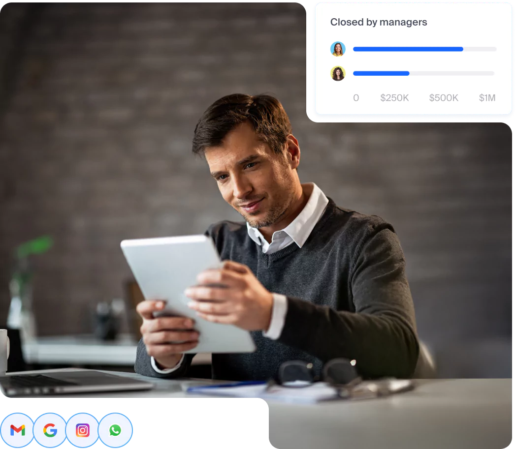 Financial services CRM - NetHunt CRM